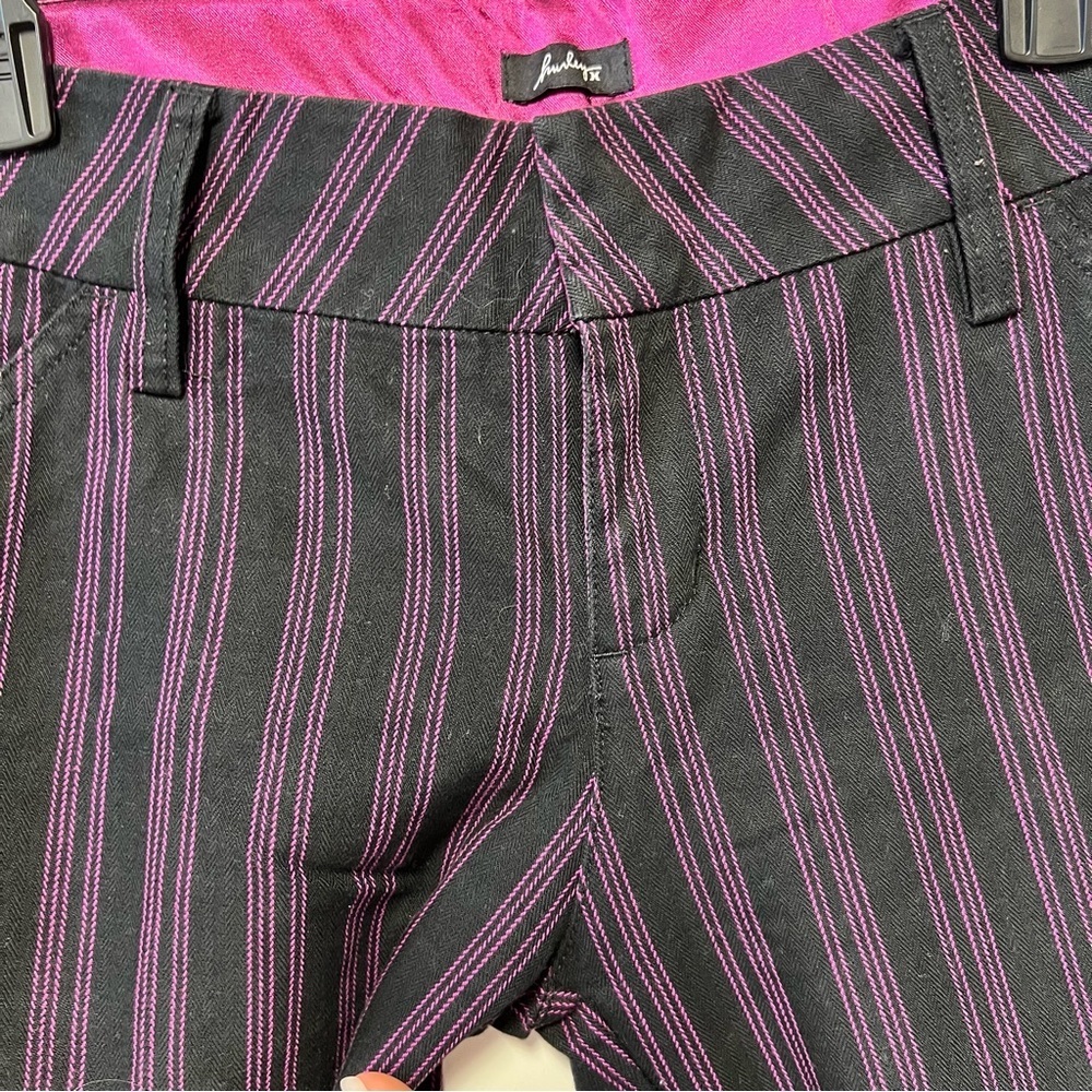 Hurley Black and Pink Low Rise Capri pants Y2k size 5 - Picture 6 of 8
